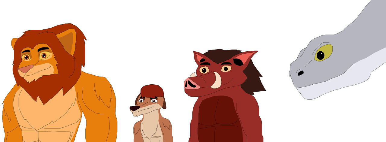Simba's Group by Perithefox10 on DeviantArt
