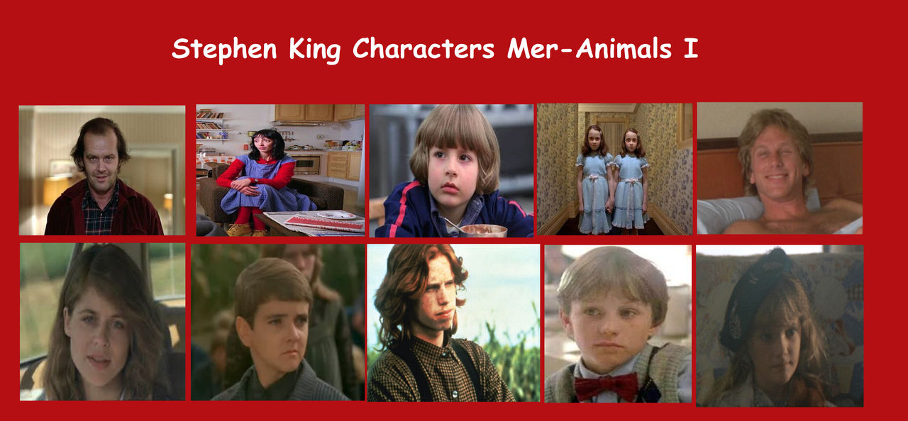 Stephen King Characters Mer-Animals I by Perithefox10 on DeviantArt