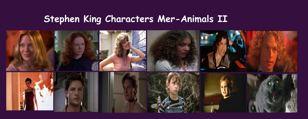 Stephen King Characters Mer-Animals II by Perithefox10 on DeviantArt
