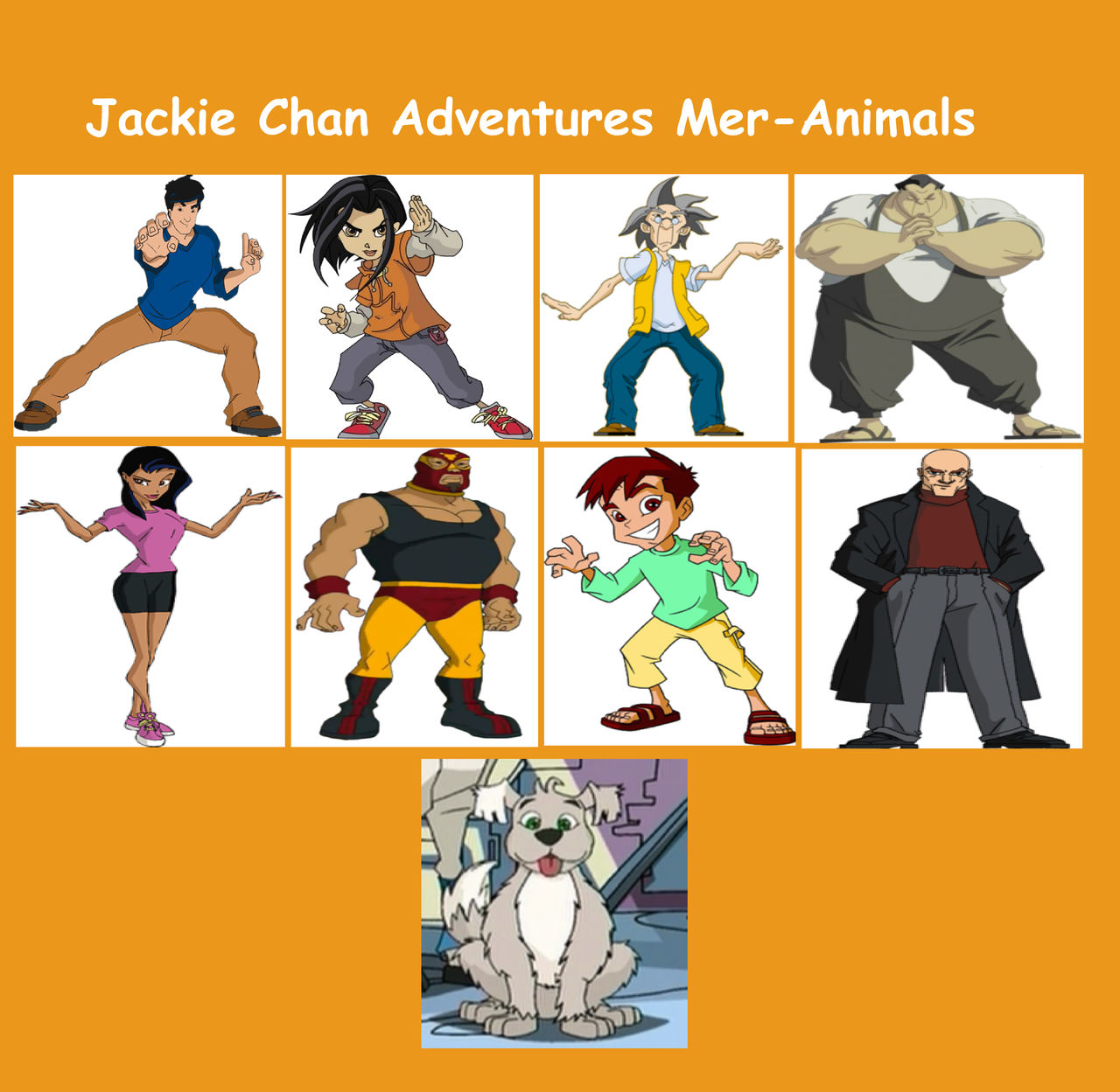 Jackie Chan Adventures Mer Animals By Perithefox10 On Deviantart