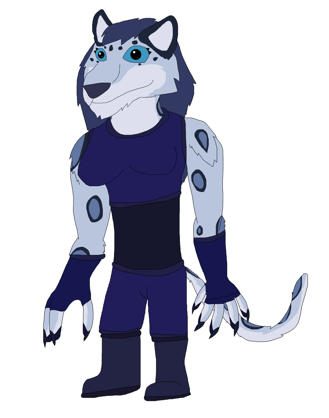 Female Leopard Person by Perithefox10 on DeviantArt