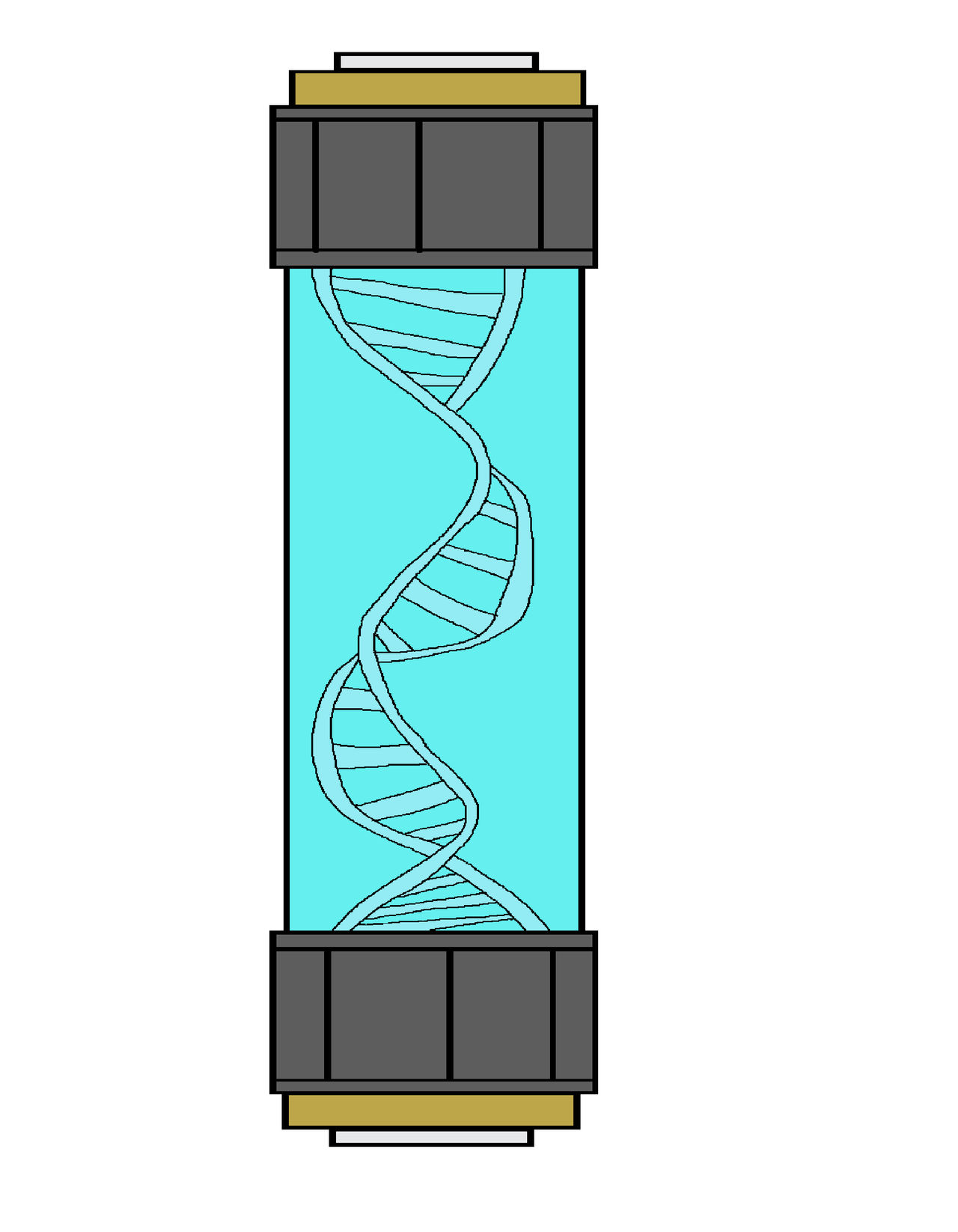 Dna Sample Container DNA Sample Container (Cyan) by Perithefox10 on DeviantArt