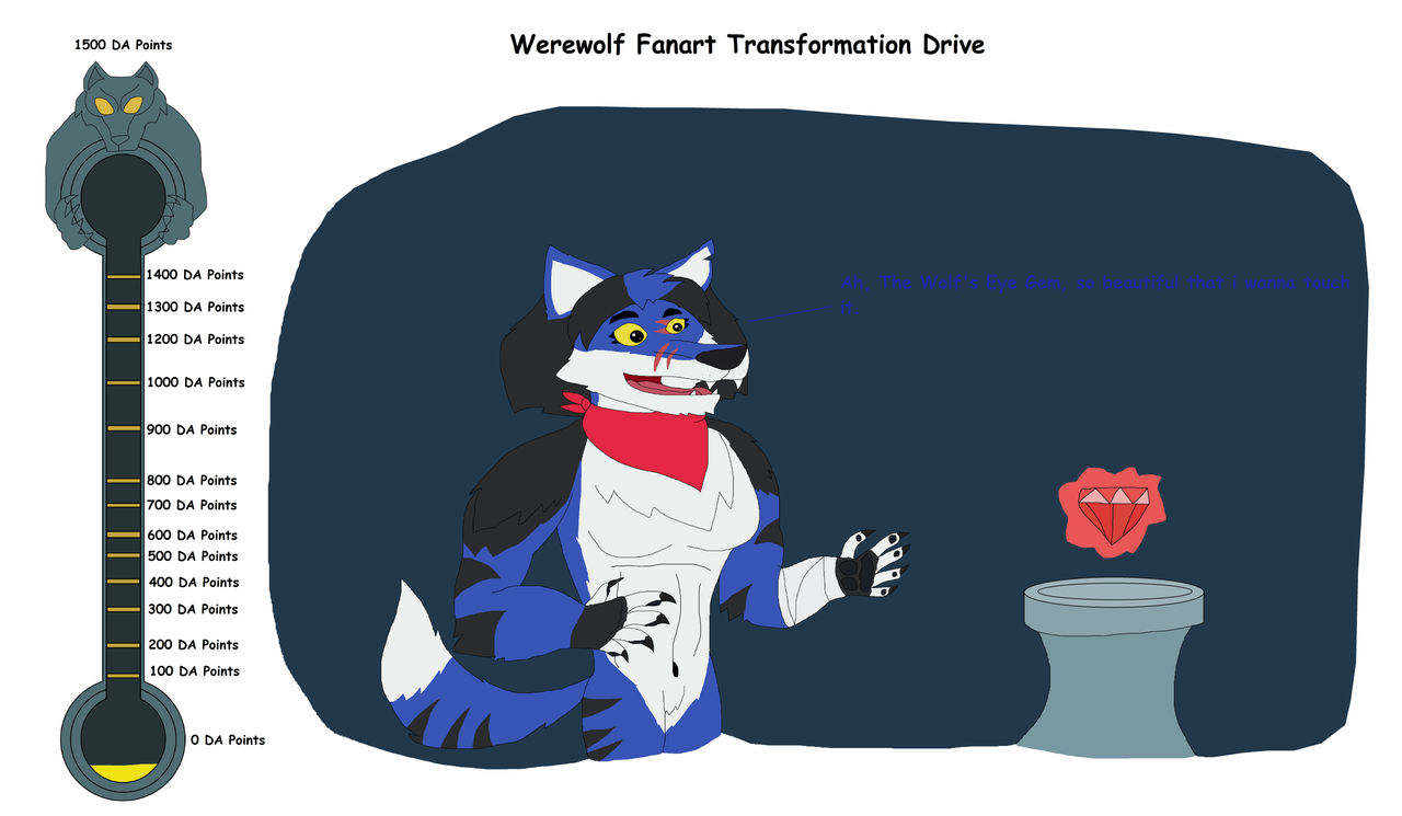 Delta Red Werewolf Werewolf Fanart Transformation Drive Delta (DA) by Perithefox10 on ...