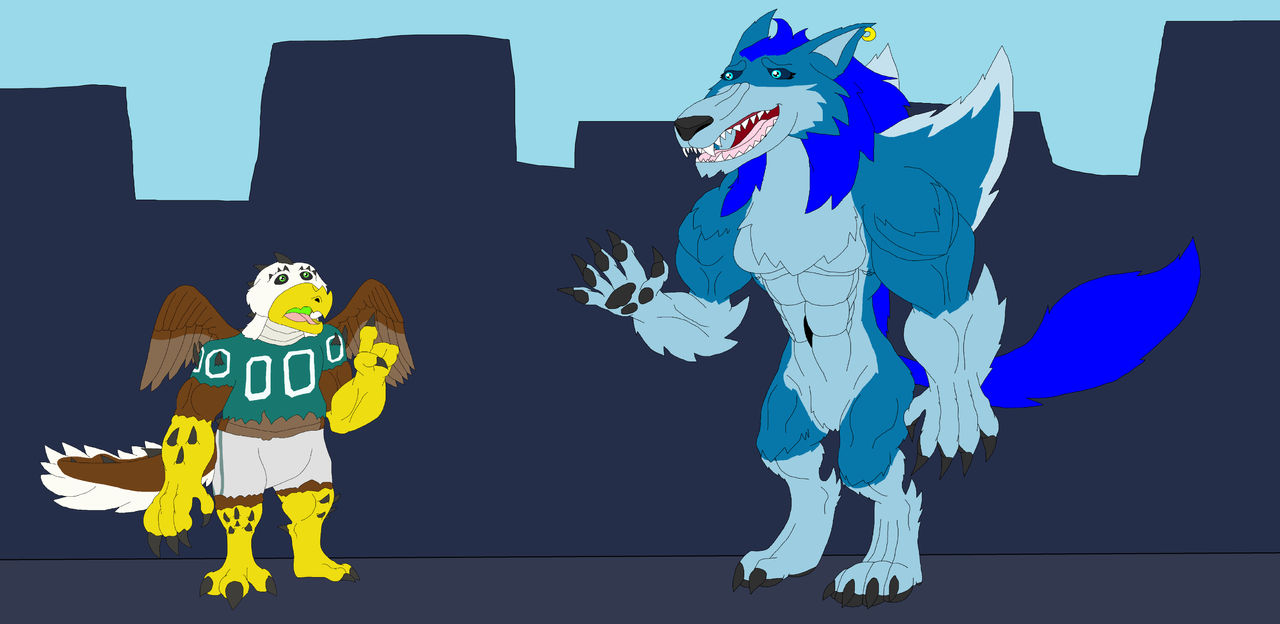 Birdzilla Rampage Birdzilla Meets Wolfzilla by Perithefox10 on DeviantArt