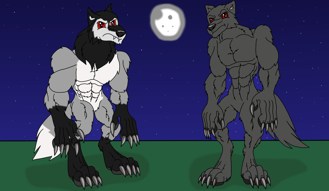 2 Werewolves The Two Werewolves Commission by Perithefox10 on DeviantArt