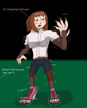 Ochaco's Half Transformation Part 3