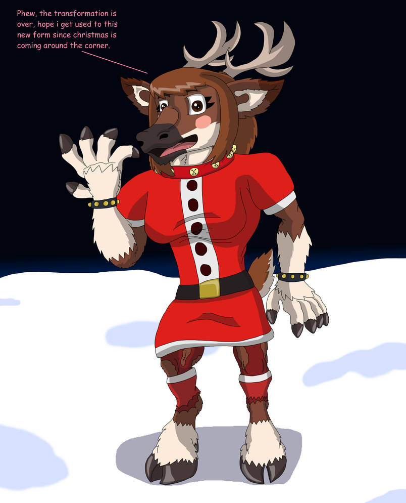 Reindeer's Collar Gift Part 3 Final by Perithefox10 on DeviantArt