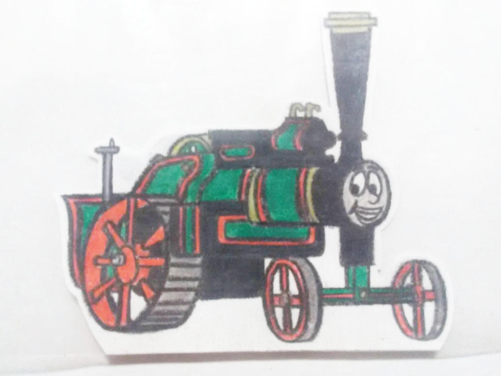 Thomas Traction Control Rocker Thomas and Friends: Trevor the Traction Engine by FancyWesternToons on ...