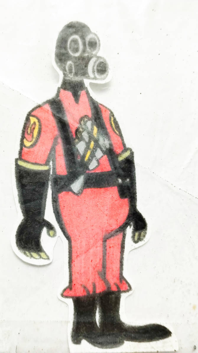 Team Fortress 2: Pyro by FancyWesternToons on DeviantArt