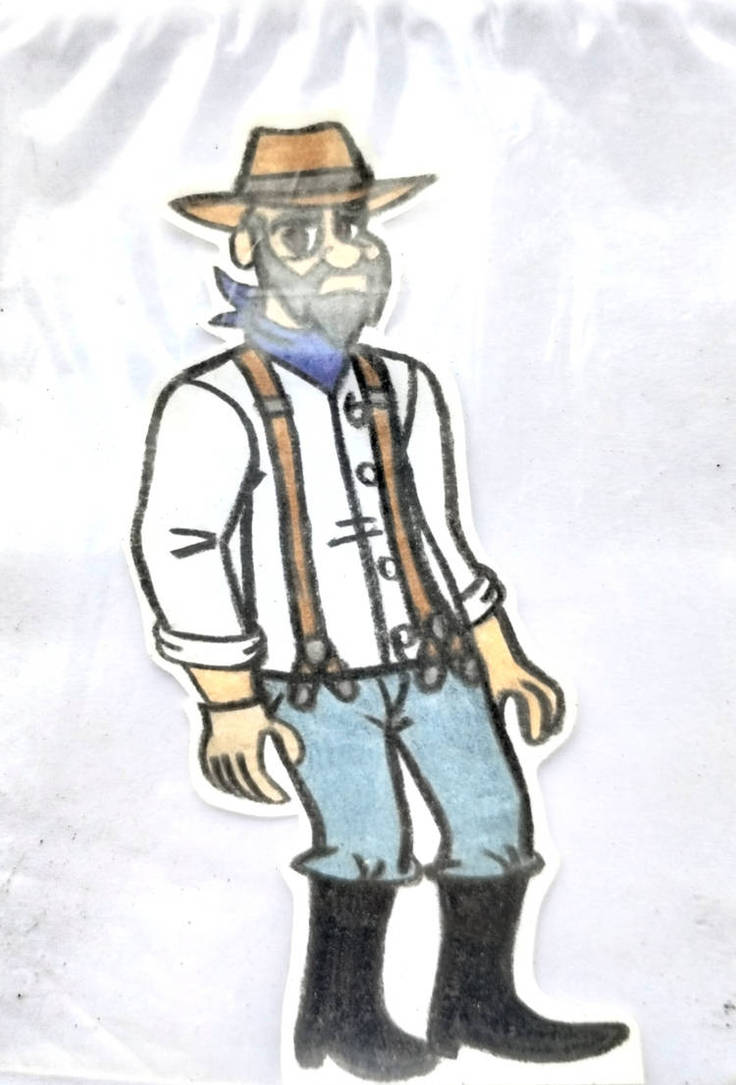 Red Dead Redemption: Uncle by FancyWesternToons on DeviantArt