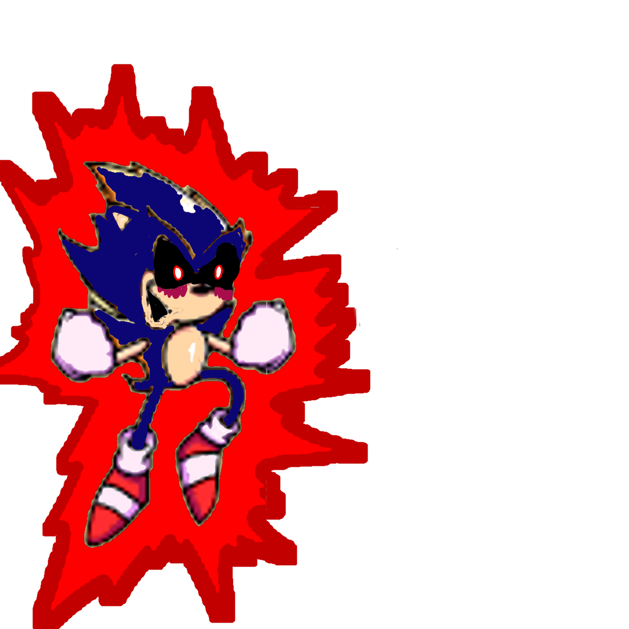 FNF] Super Sonic.EXE (Requested) by 205tob on DeviantArt