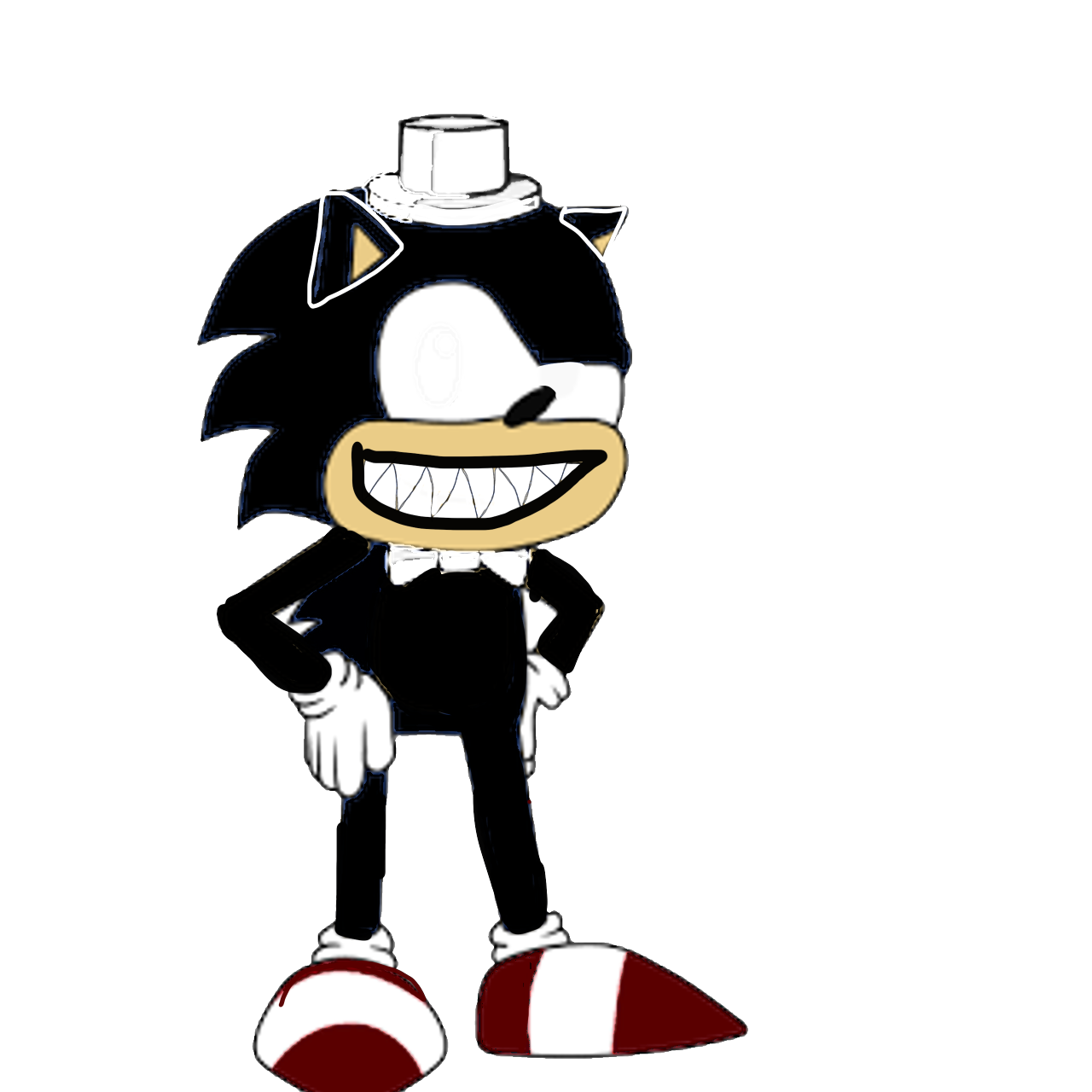 Fan Art  Project Darkness: Dark Sonic by PhoenixSAlover (Commissioned by  NurseBoobies)