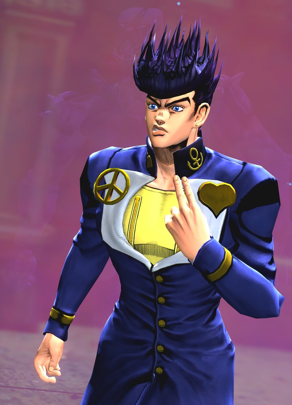 Josuke with Prince's pose by Eleo-choco on DeviantArt