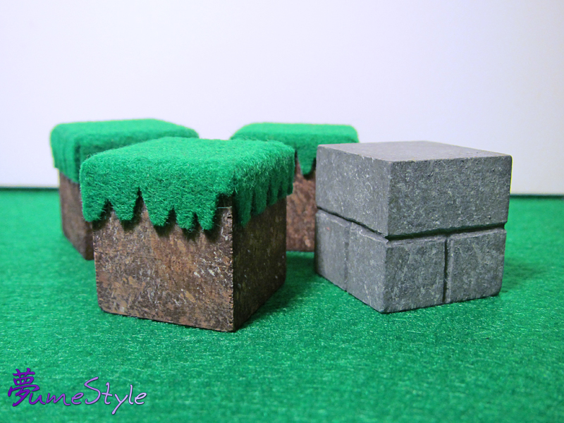 DIY Minecraft Painted Blocks » SKrafty