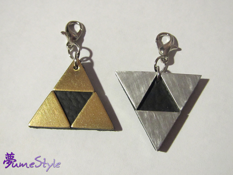 Triforce and Inverted Triforce Charms