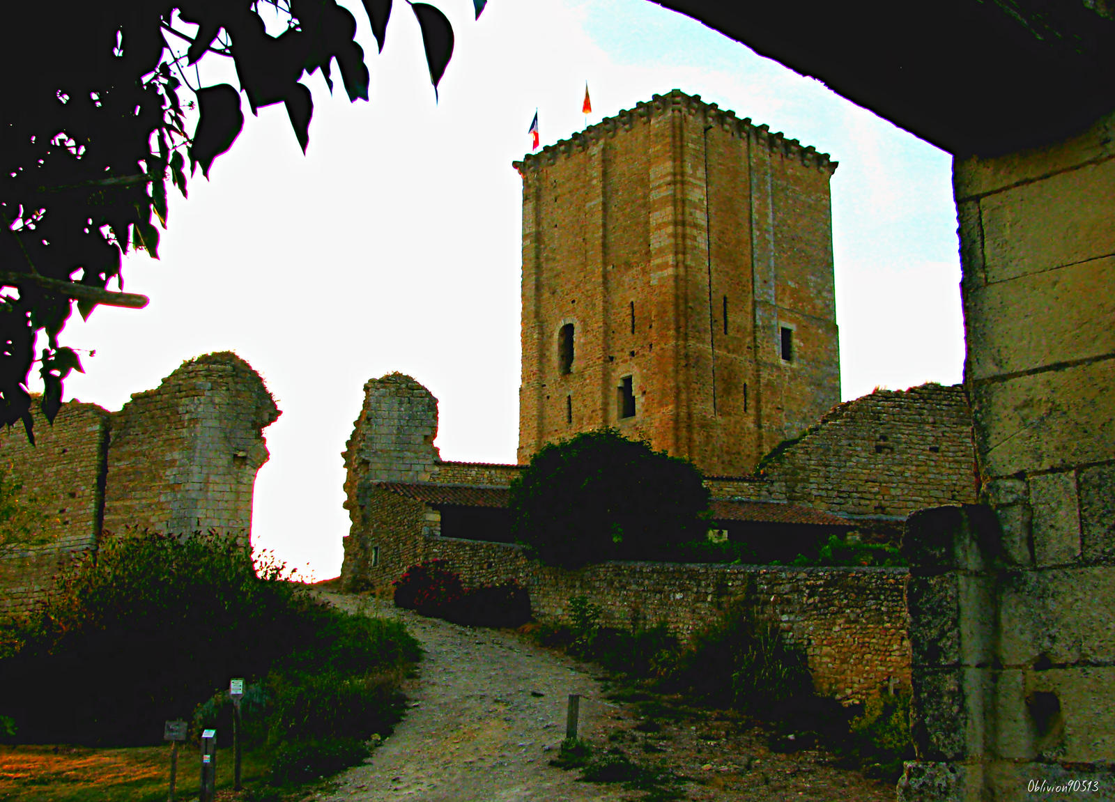 Fortress near Saint-Jouin-de-Marnes