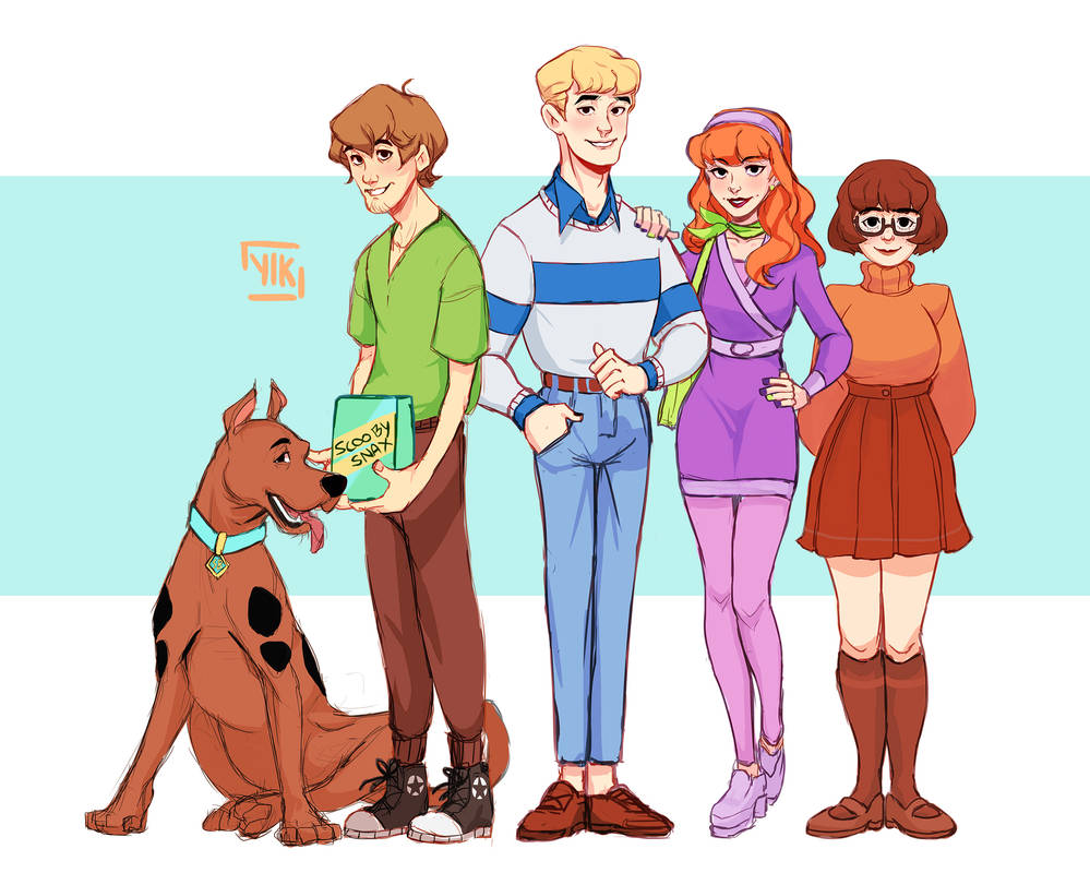 Scooby Do Fanart-Redraw by YiKando on DeviantArt