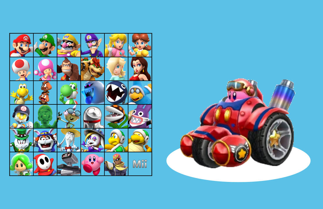 Mario Kart 9 Dream Roster by S1lv3rw1nd on DeviantArt