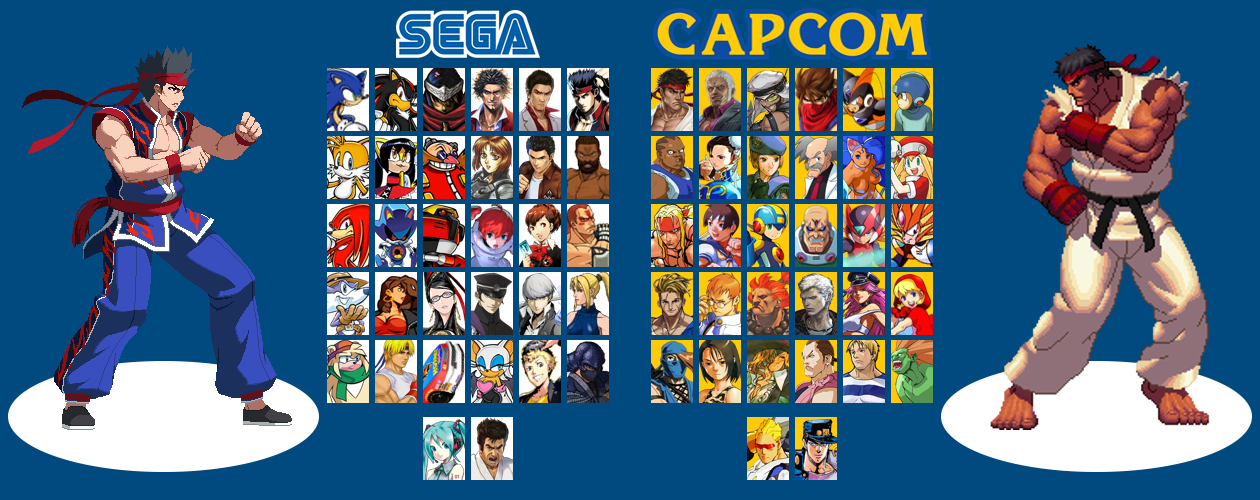 Sega VS Capcom by S1lv3rw1nd on DeviantArt
