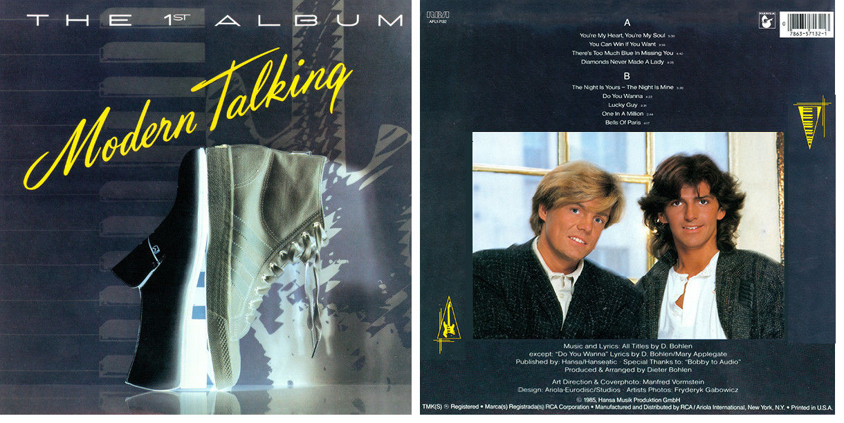 Modern Talking The 1st Album US Release by TheMadMaxRocketkido on ...