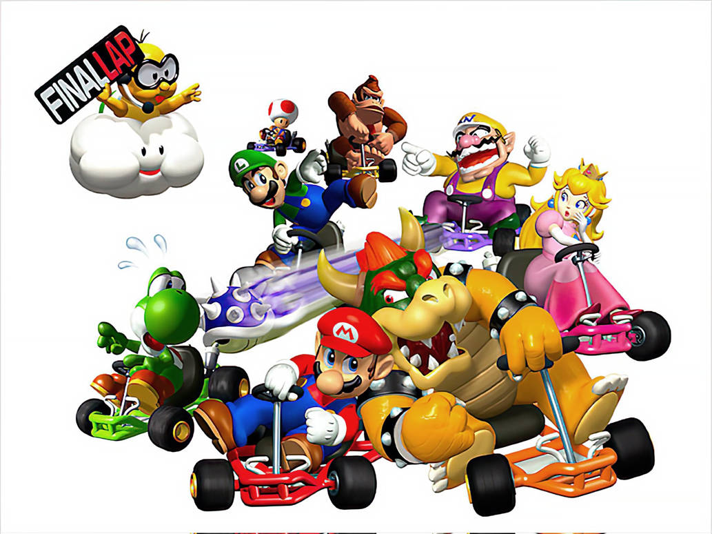 Mario Kart 64 Render Art Groups by TheMadMaxRocketkido on DeviantArt