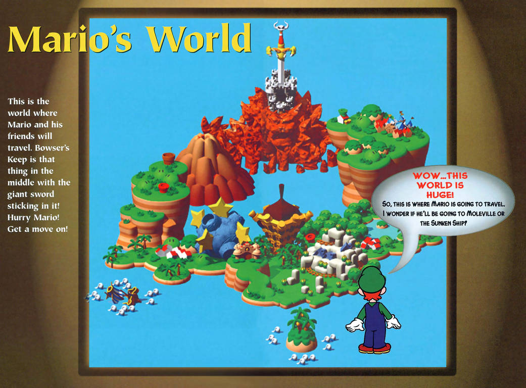 SMRPG - Mario World Maps by TheMadMaxRocketkido on DeviantArt