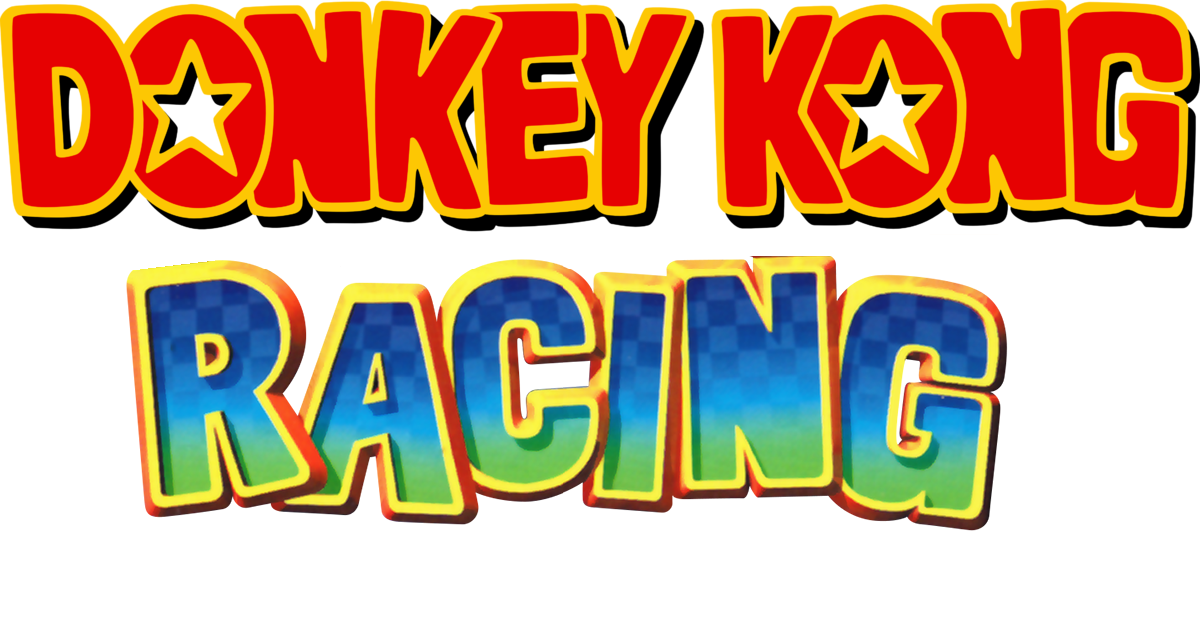 Donkey King Rocking Donkey Kong Racing Custom Logo Title by TheMadMaxRocketkido on DeviantArt