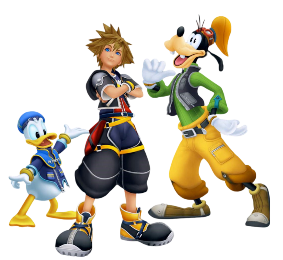 Gooby Donald Render Disney Sora Donald Duck Goofy KH by TheMadMaxRocketkido on ...