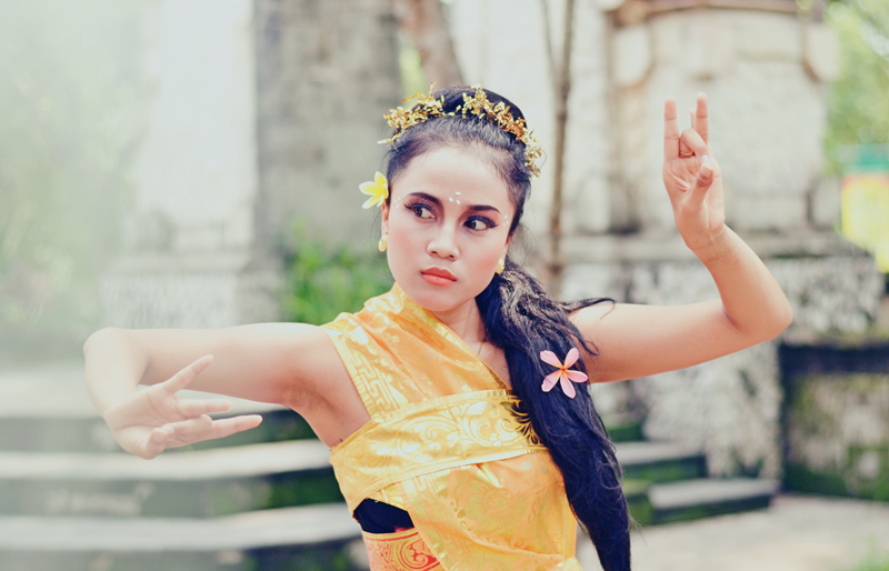 Traditional dance from Bali