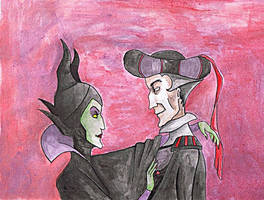Maleficent and Frollo