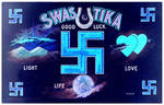 swastika the good luck symbol by theGHOSTofCHE