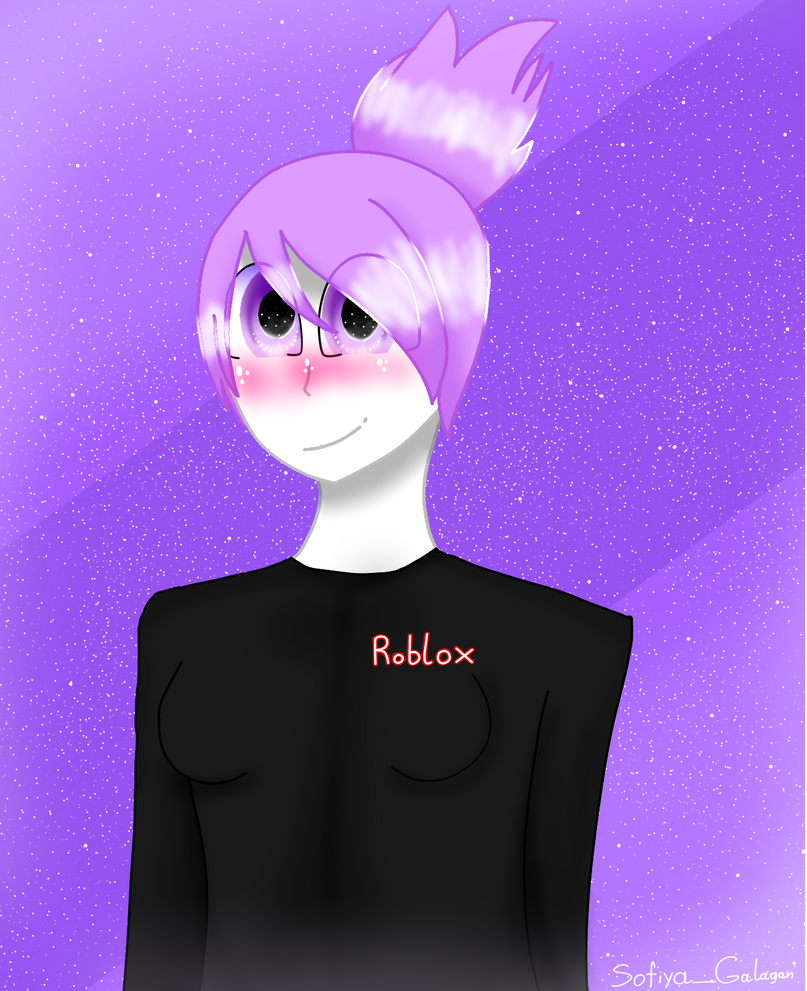 roblox guest girl with blue hair by Anayahmed on DeviantArt