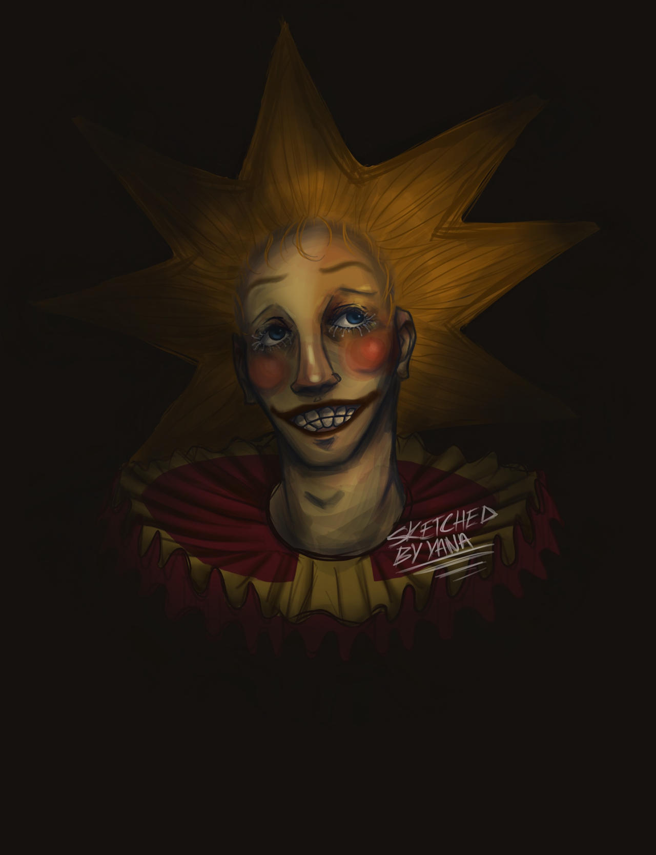 Daycare Attendant sun FNAF Fan Art 2021 By Sketch3dbyyana On DeviantArt daycare-attendant-sun-fnaf-fan-art-2021-by-sketch3dbyyana-on-deviantart