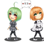 C: Chibi Laillie and Aero