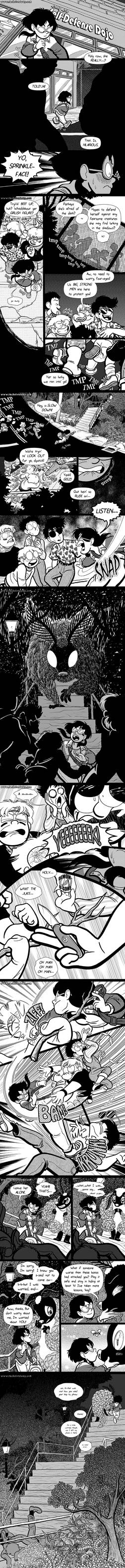 Defensive FULL COMIC by RachelOrdwayArt