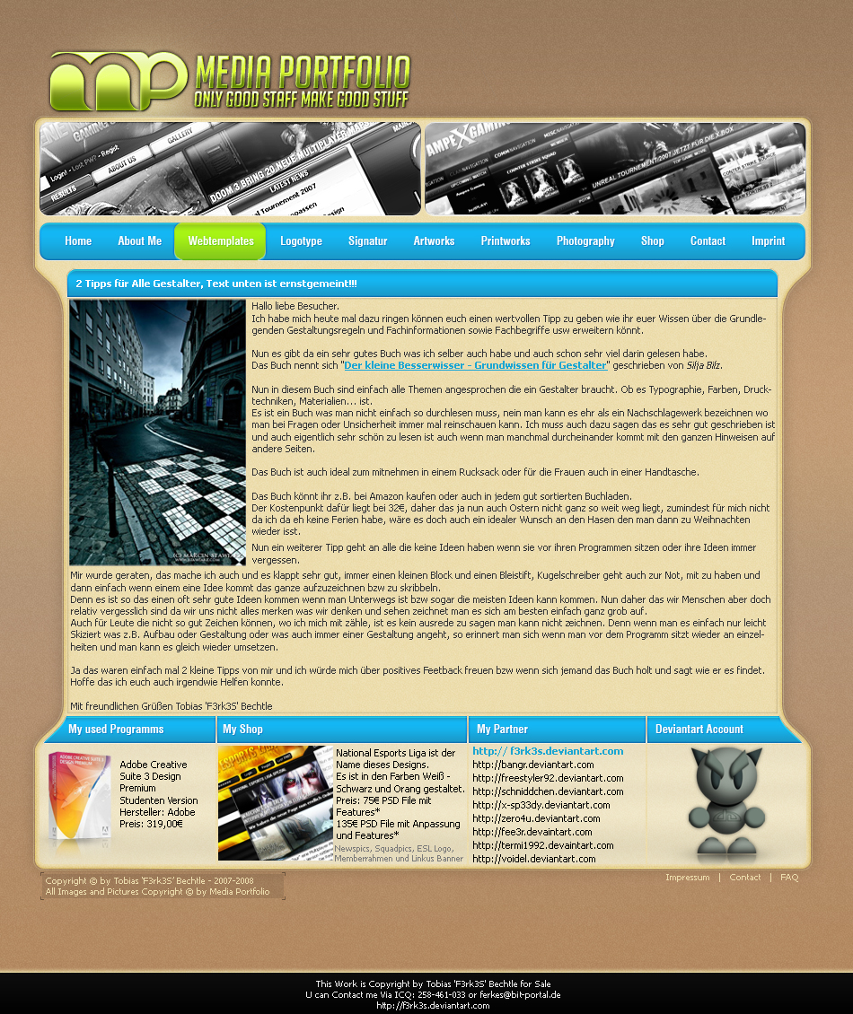 Media Portfolio Page 4 Sale