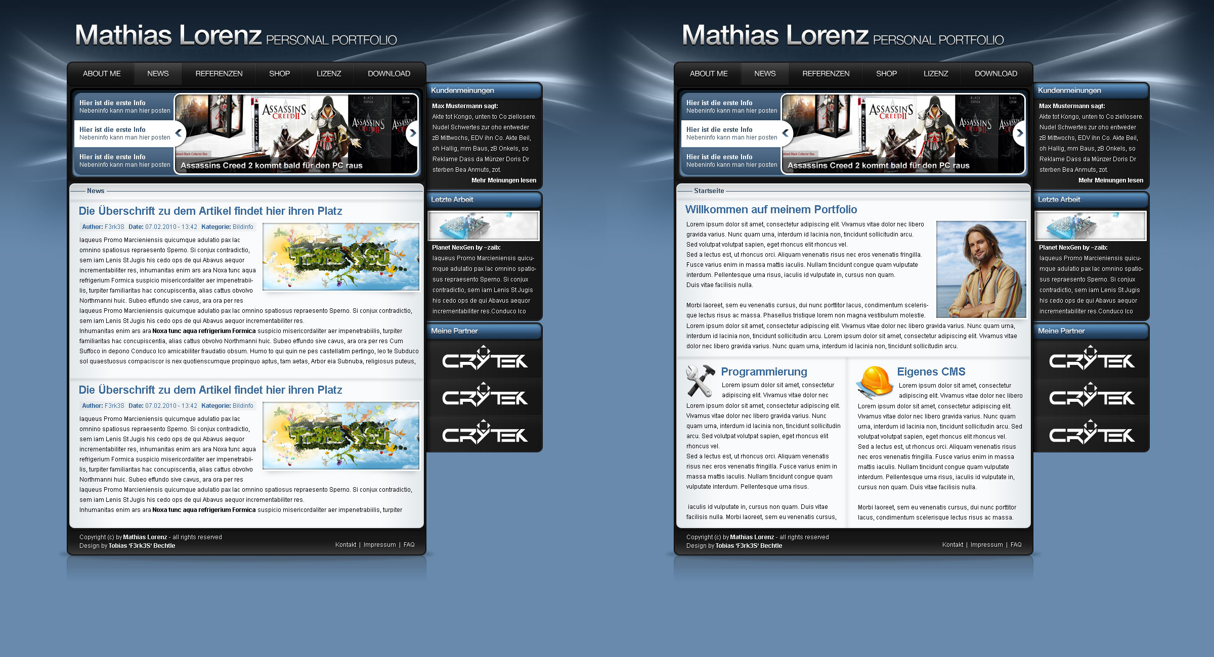 Mathias Lorenz - Portfolio