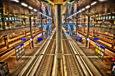 Berlin Hauptbahnhof HDR