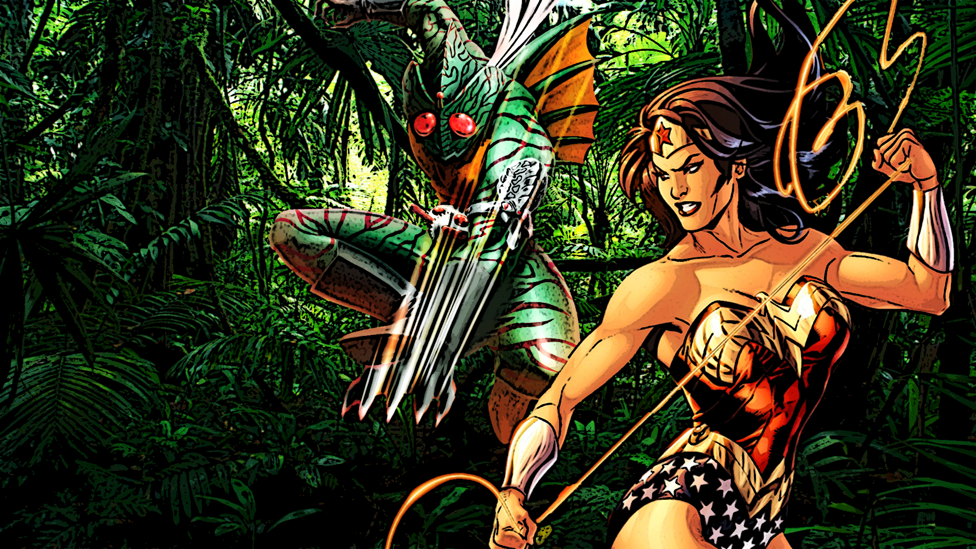 DC Wonder Woman Vs Kamen Rider Amazon