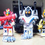 Custom LEGO Kamen RIder Fourze Fire Magnet Elek