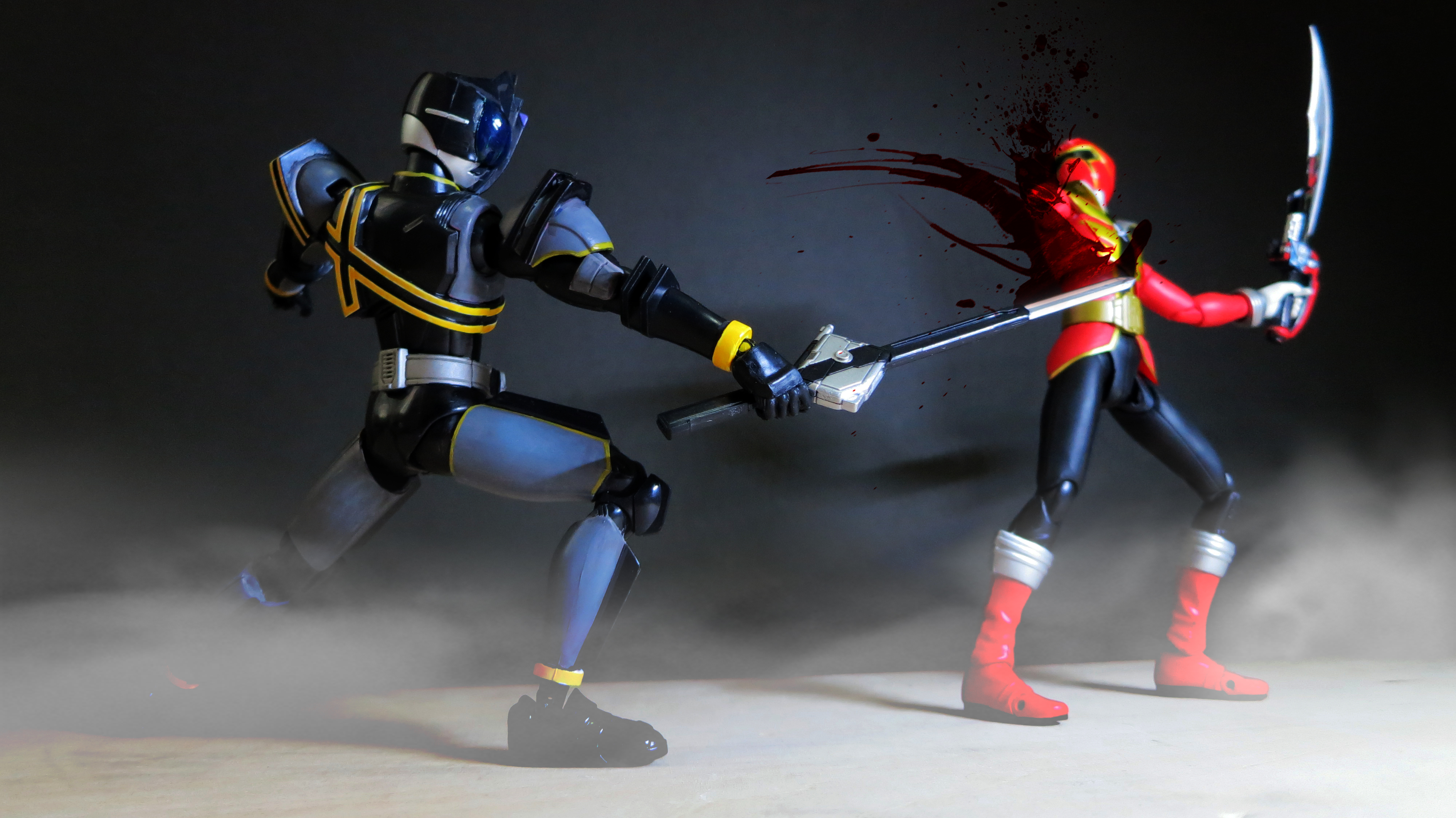 Kamen Rider Dark Decade vs Captain Marvelous 04