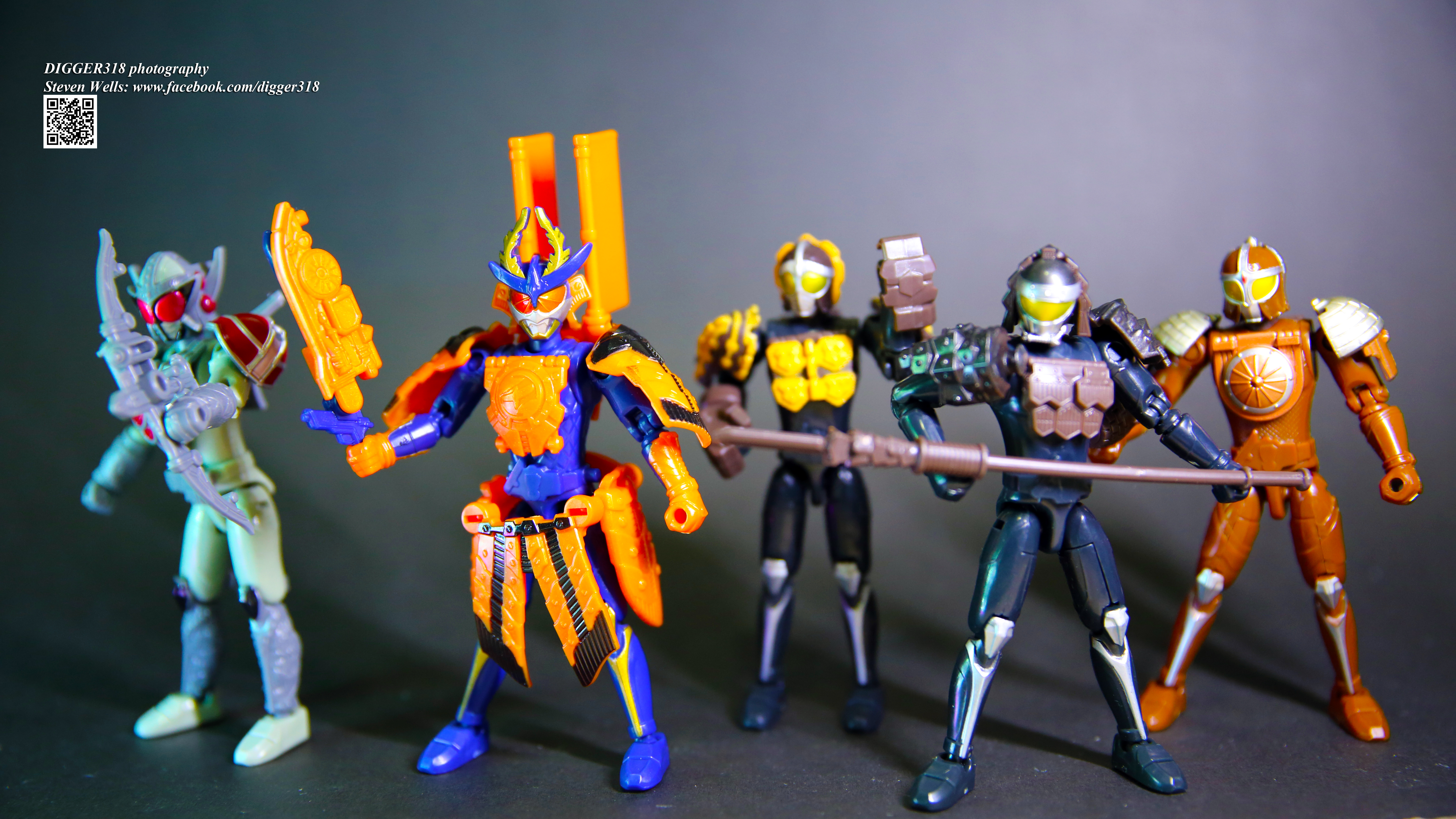 Kamen Rider Gaim Arms Change set 3