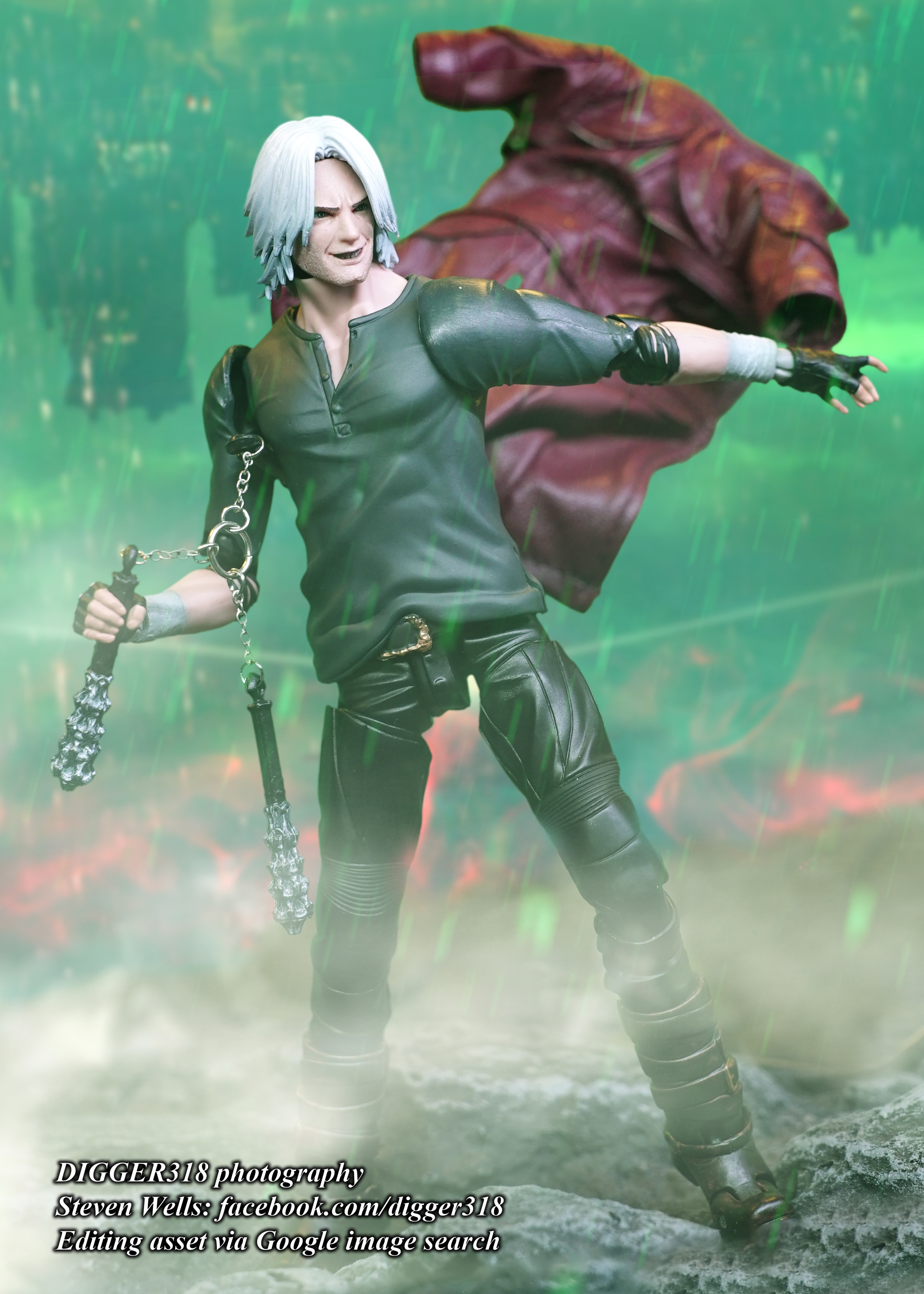 Devil May Cry 5 1/12 Dante Action Figure Deluxe Version