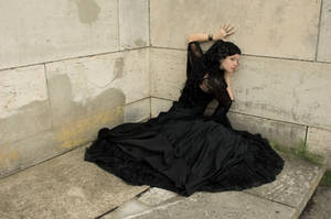 black dress by yale-stock