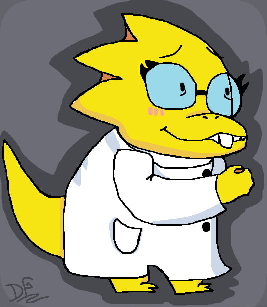 Alphys by DumbyFumpy on DeviantArt