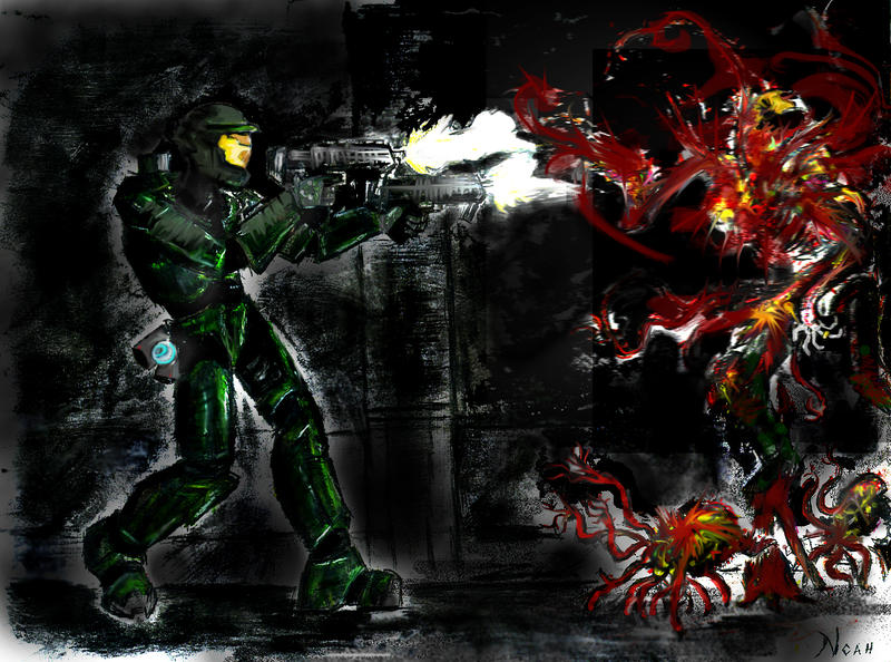 Master Cheif by Exploding-Monkey on DeviantArt