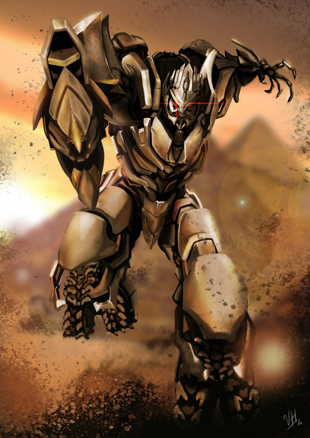 Megatron Rotf Back Megatron ROTF by VistaHero01 on DeviantArt