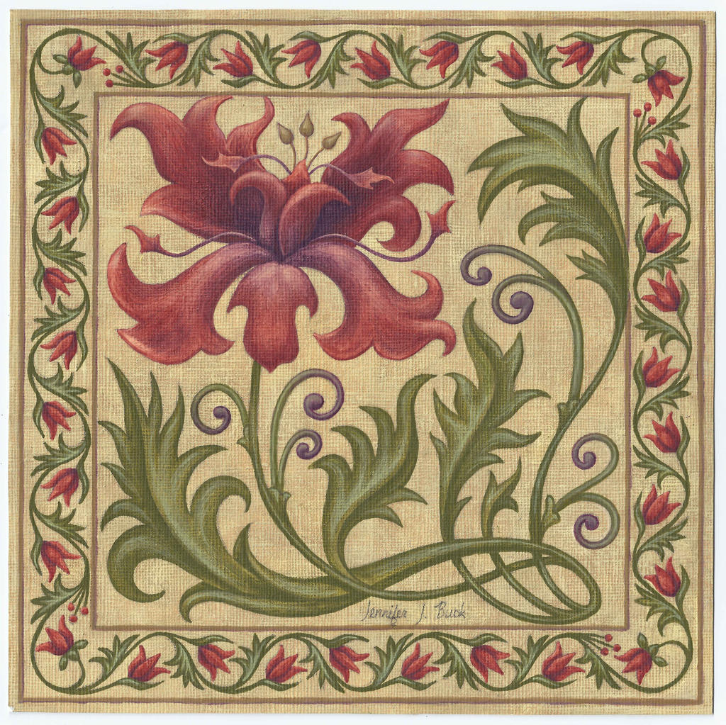 Medieval Flower By E MagicNation On DeviantArt