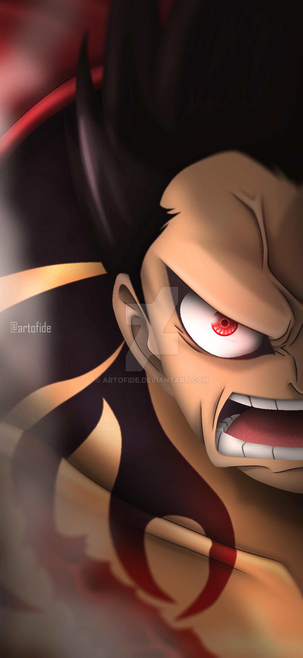 Monkey D Luffy Gear Fourth Bounce Man By Artofide On Deviantart