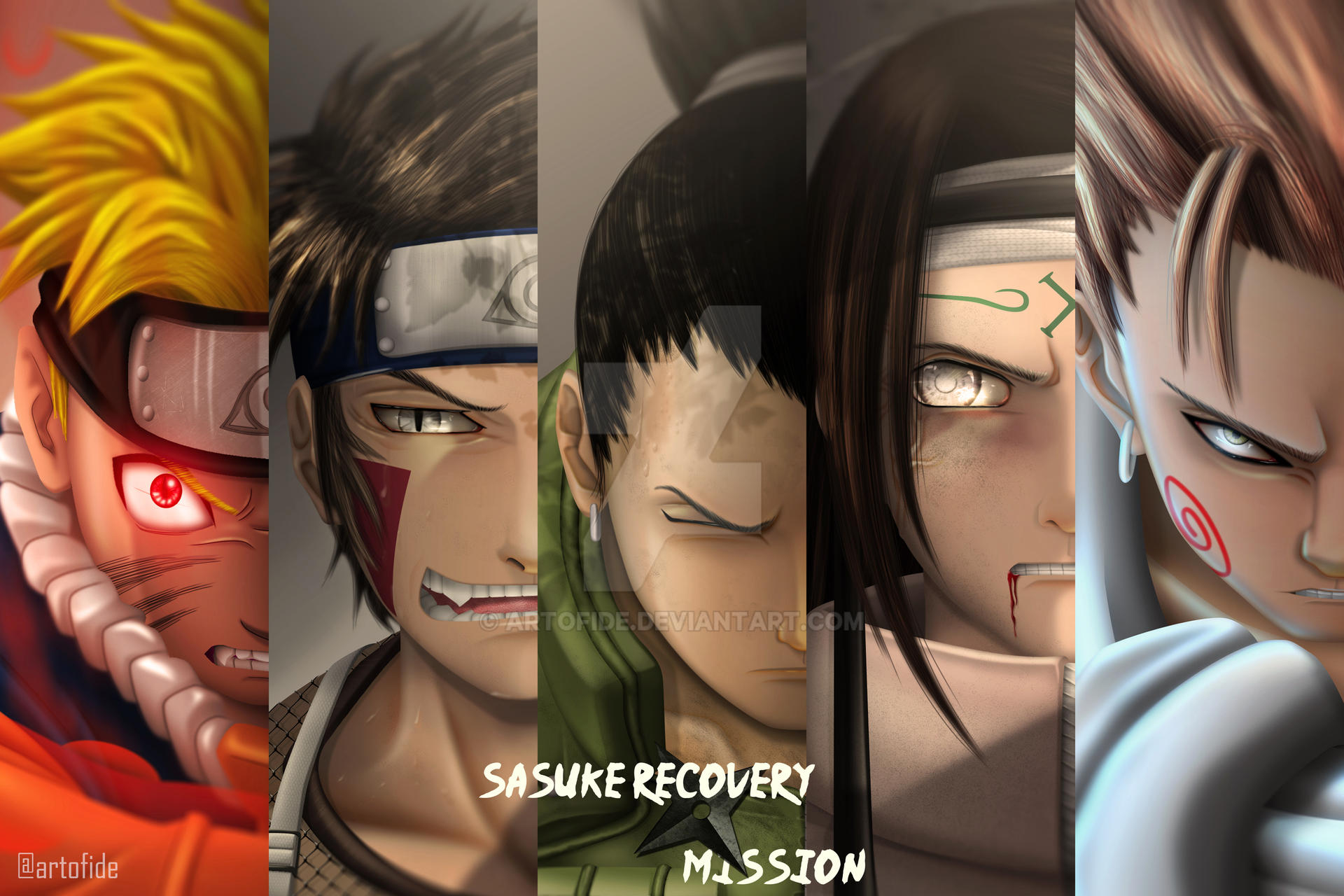 Sasuke's Feat: Sasuke Defeats Chino by KeenestFox on DeviantArt